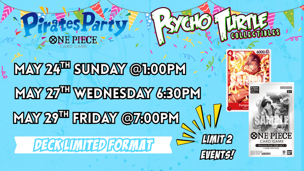 One Piece Card Game Pirate Party – Psycho Turtle Collectibles