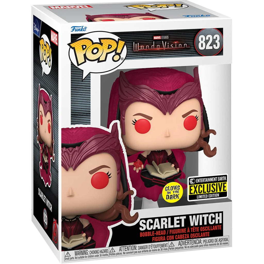 Funko Pop! Scarlet Witch Glow in the Dark EE Exclusive
