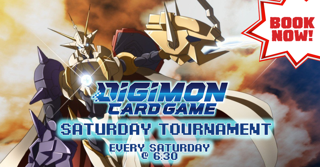 Digimon TCG SATURDAY Tournament 5/4/24 @ 6:30PM