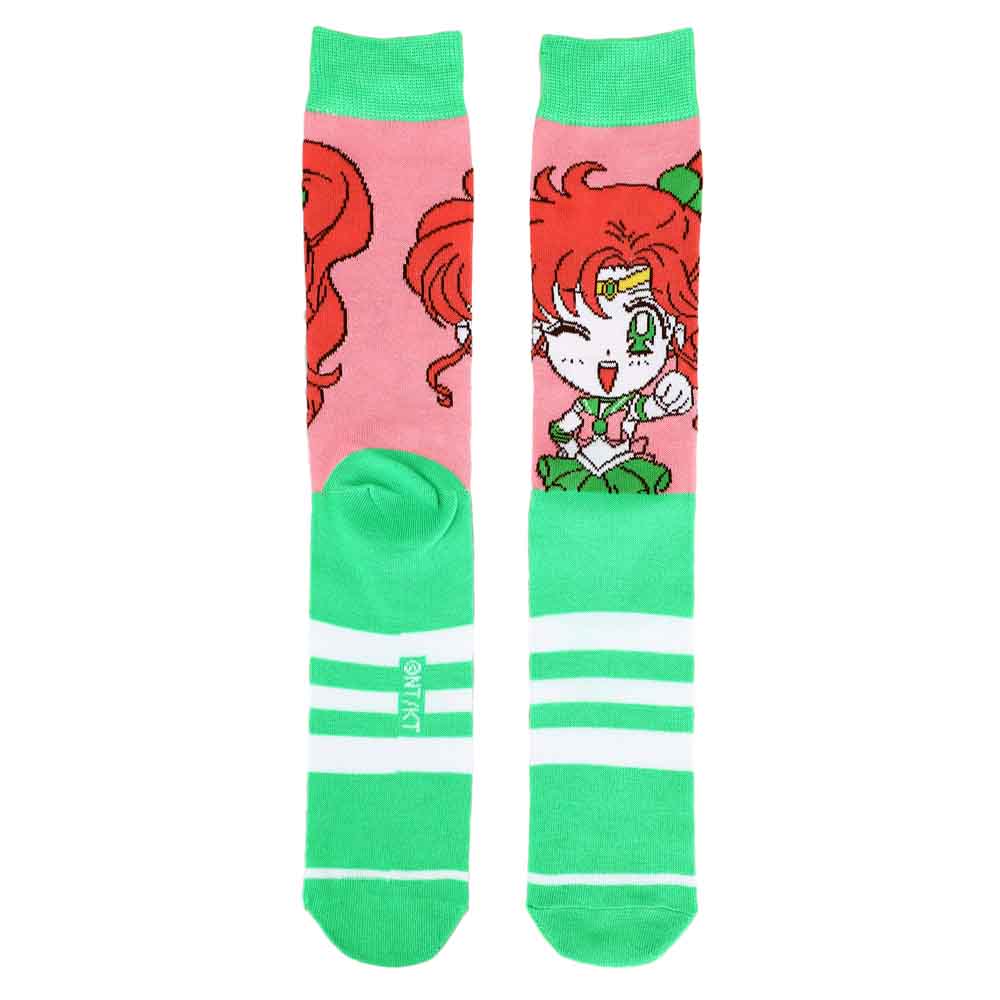 Sailor Moon Striped 5 Pair Crew Socks