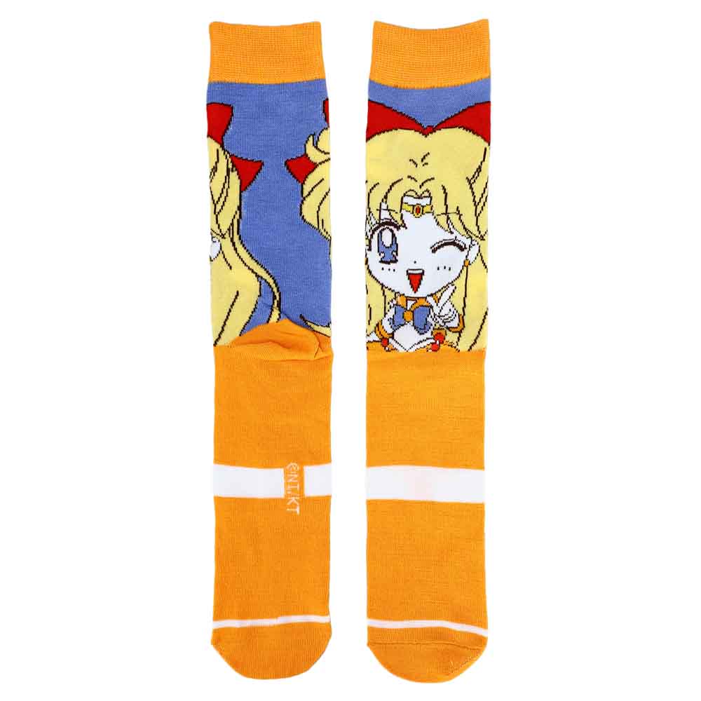 Sailor Moon Striped 5 Pair Crew Socks