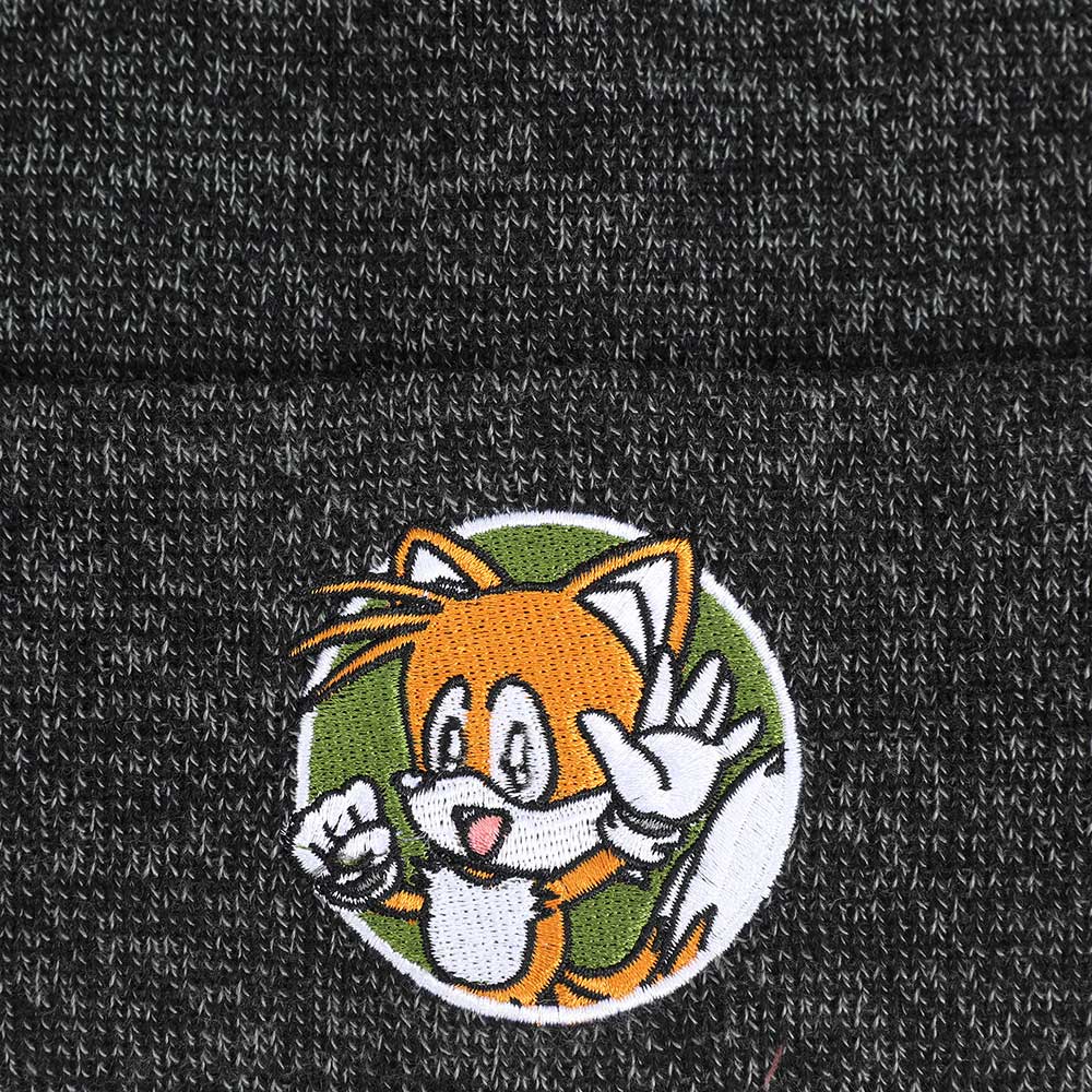 Sonic the Hedgehog Tails Embroidered Cuff Beanie