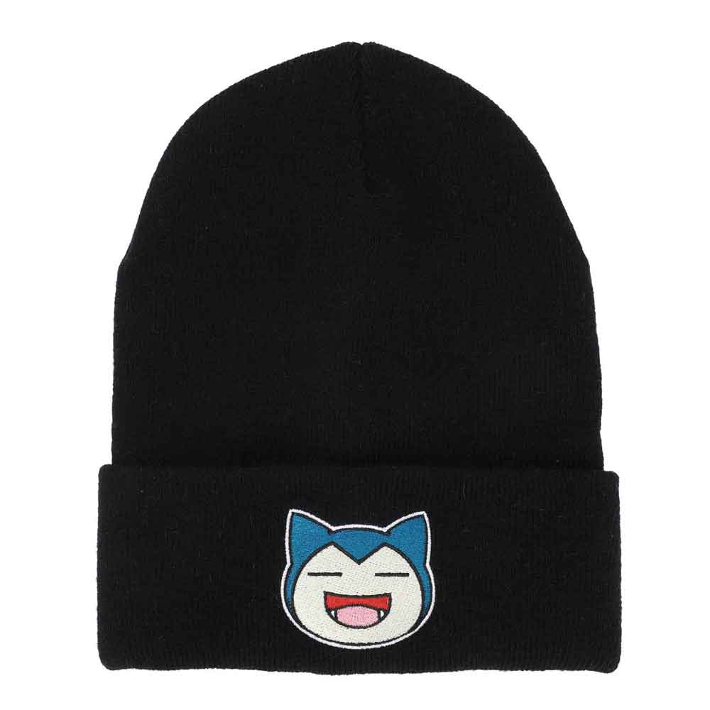 Pokemon Snorlax Embroidered Tall Cuff Beanie