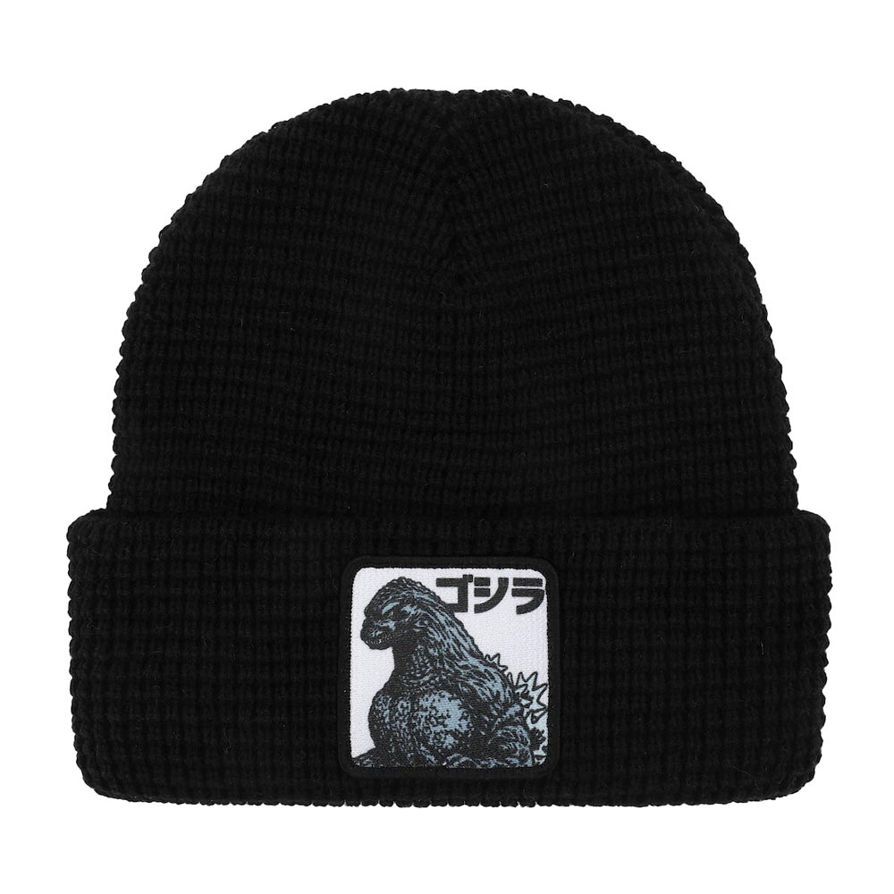 Godzilla Kanji Sublimated Patch Cuff Beanie