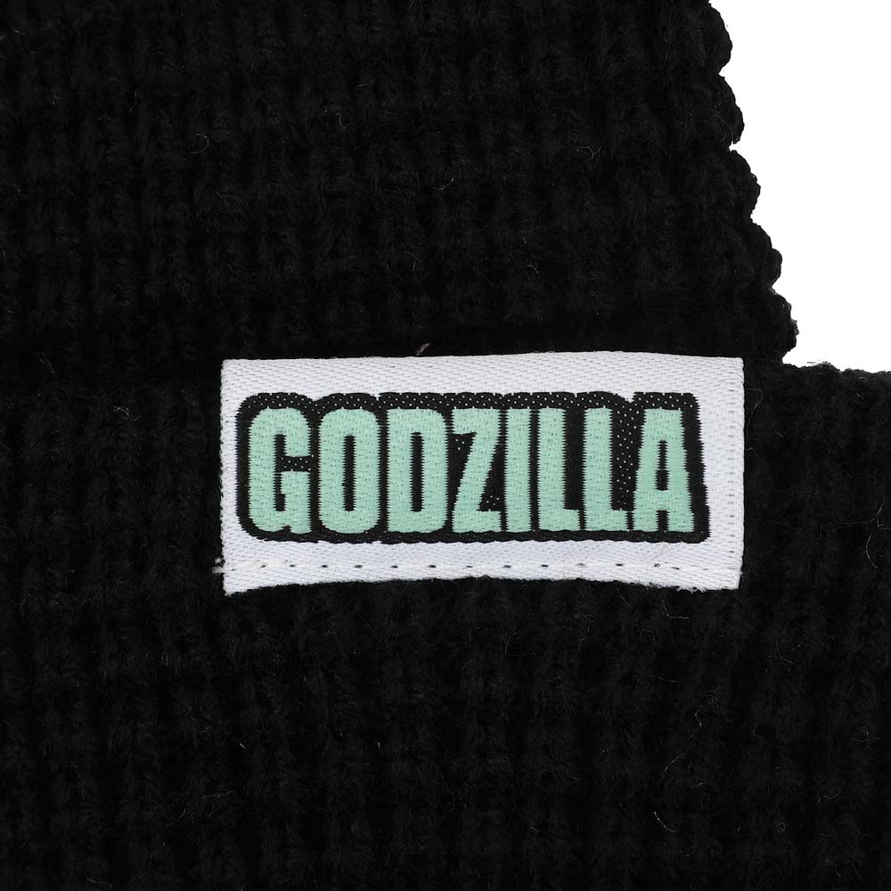 Godzilla Kanji Sublimated Patch Cuff Beanie