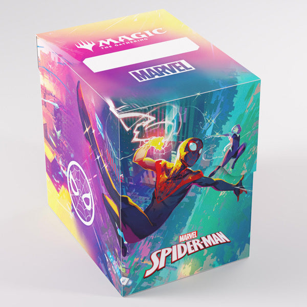 Deckbox: MTG Soft Crate 80+- Marvel's Spider-Man- Spider-Man/Spider-Gwen