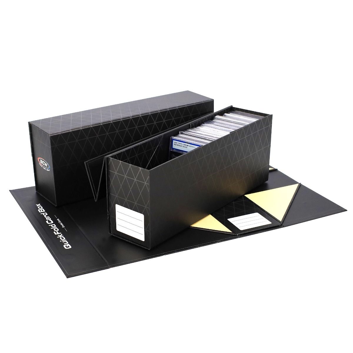 BCW 3-Pack Quick fold Card Boxes Graded Cards Psycho Turtle Collectibles BCW 3-Pack Quick fold Card Boxes Graded Cards Psycho Turtle Collectibles