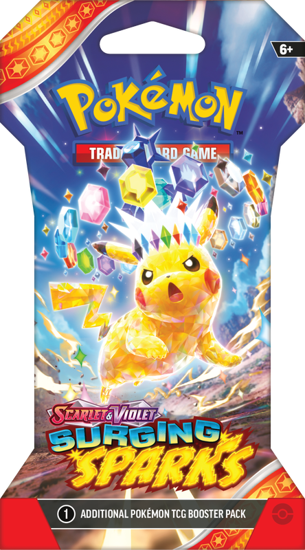 Pokemon TCG: Surging Sparks - Sleeved Booster Pack