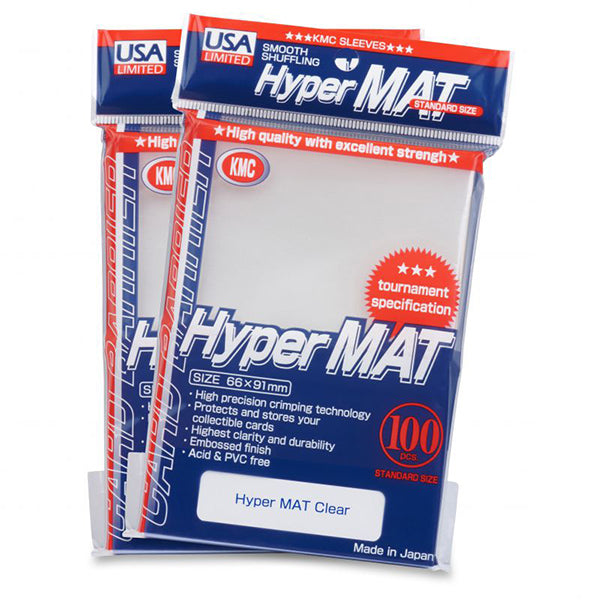 KMC Hyper Matte Clear Sleeves