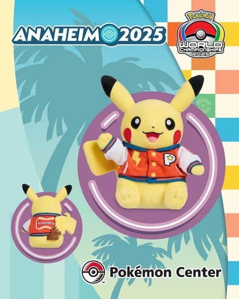 Pokemon Worlds 2025 Plushies
