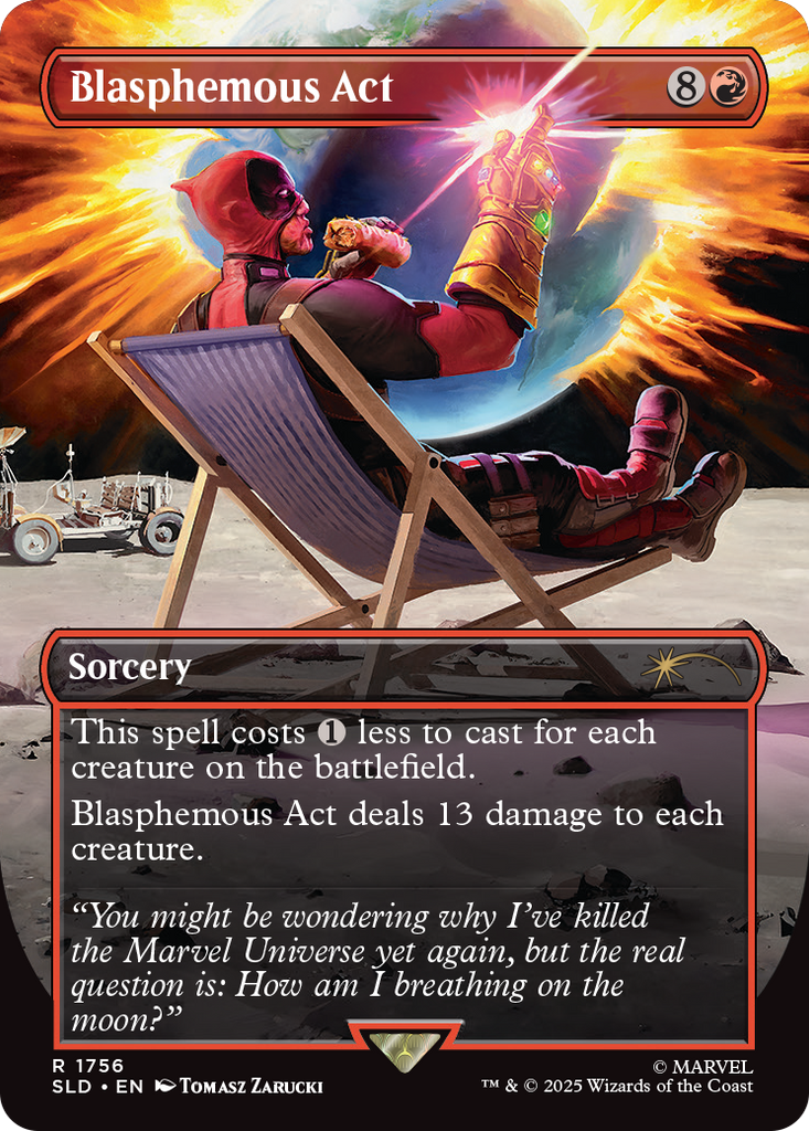 MTG: Deadpool Secret Lair Non-Foil