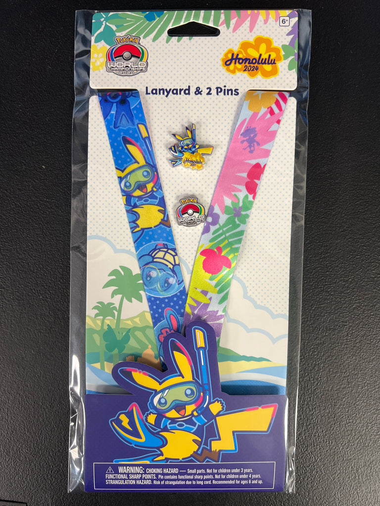 Pokemon Honolulu 2024: Lanyard & Pin