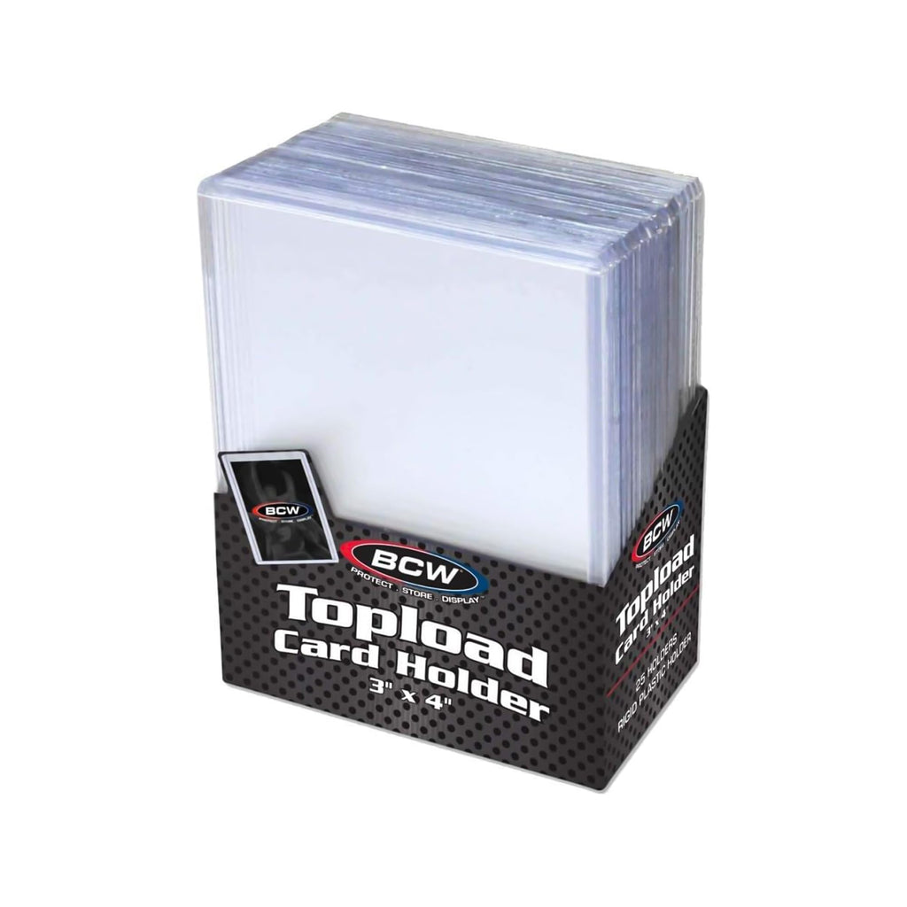 BCW - Topload Card Holder 3"x4"