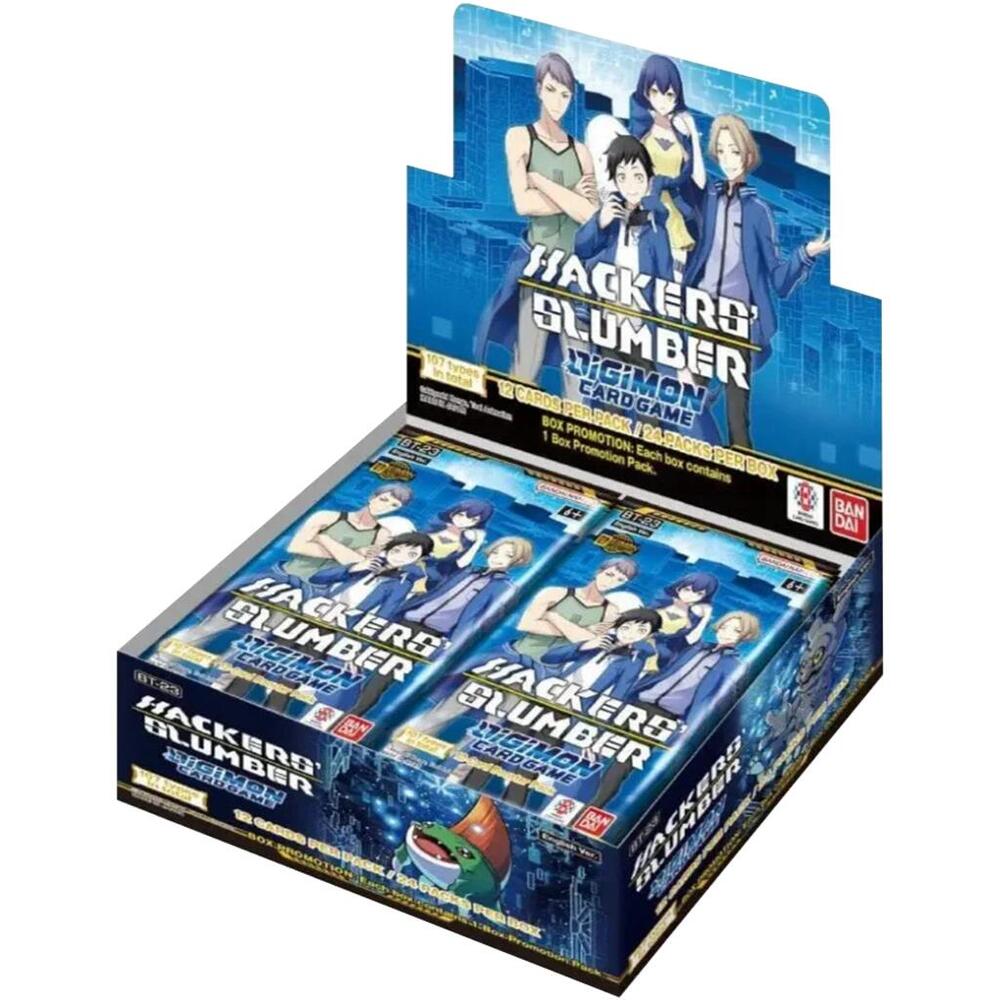 DIGIMON CARD GAME: Hacker's Slumber Booster Box (BT23)