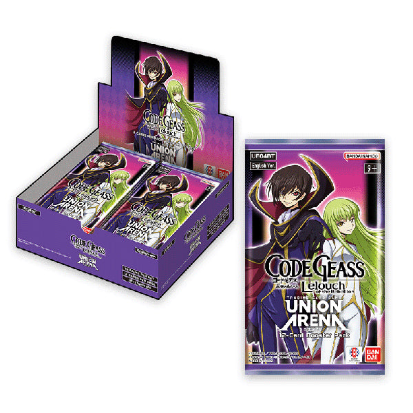 Union Arena: CODE GEASS: Lelouch of the Rebellion Booster Box [UE04BT]