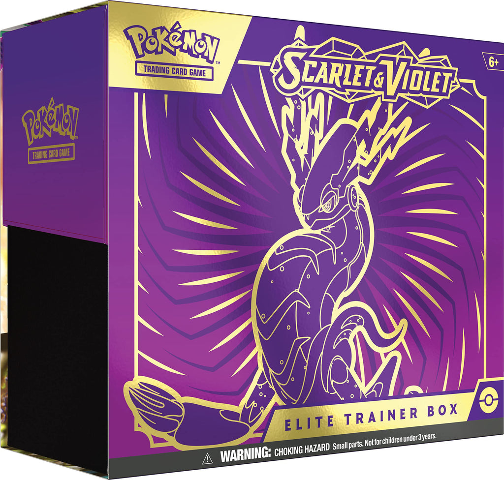 Scarlet and Violet Base Set Elite Trainer Box (Koraidon)