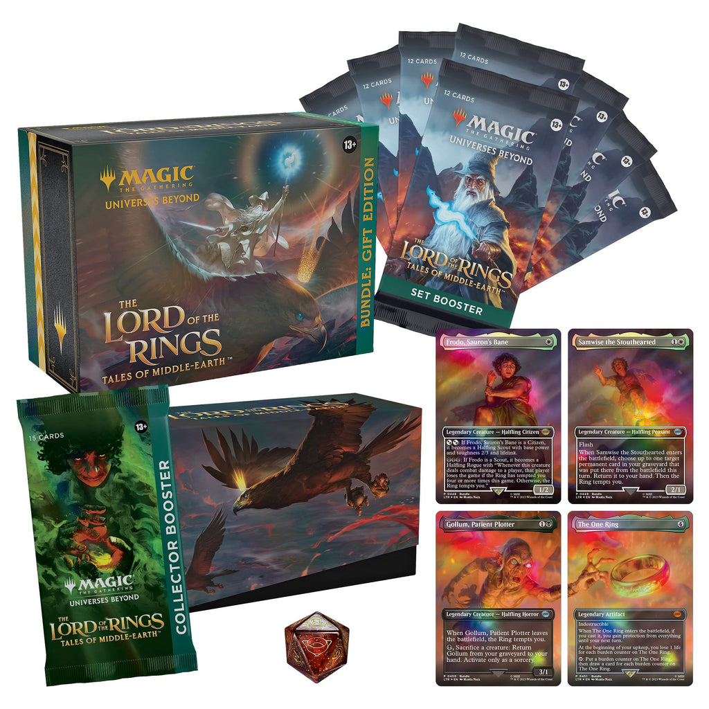 Magic the Gathering Universes Beyond: Lord of the Rings Tales of Middle Earth Gift Bundle
