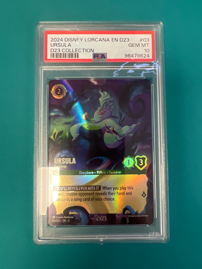 Graded Card: Lorcana - Ursula Deceiver PSA 10