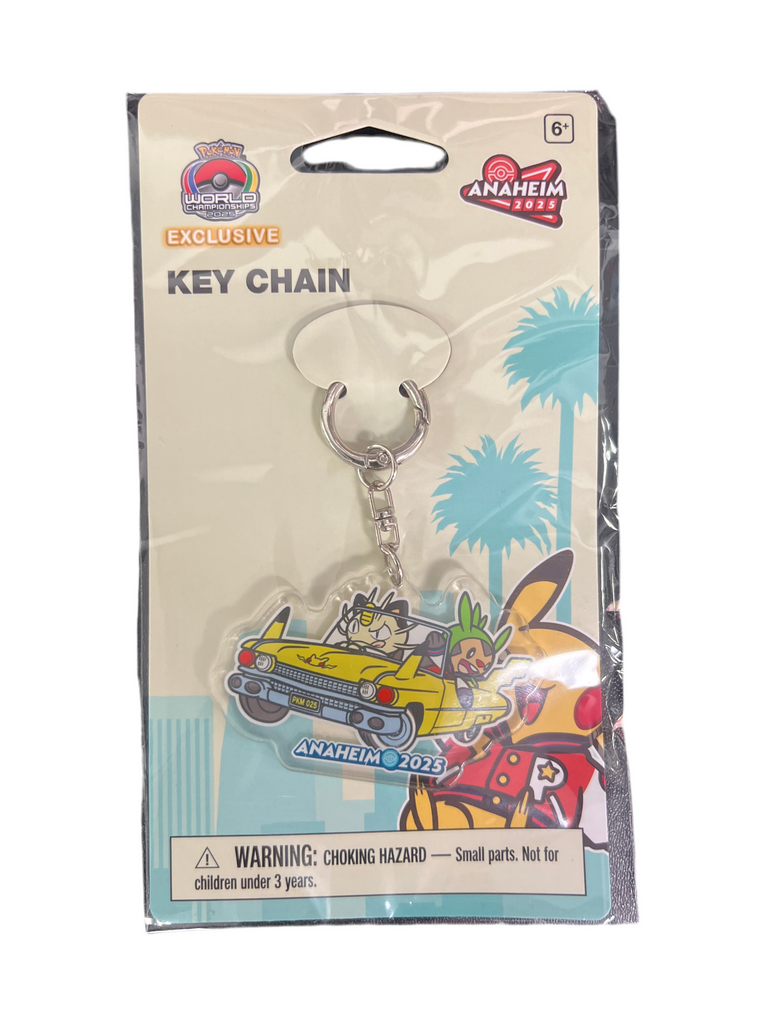 Pokemon Worlds 2025 Acrylic Key Chain