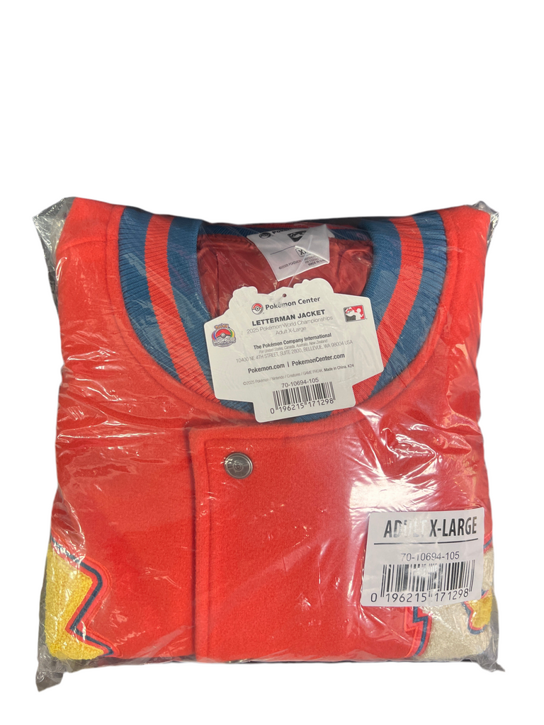 Pokemon Worlds 2025 Letterman Jacket (XXL)