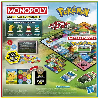 Monopoly: Pokemon Board Game