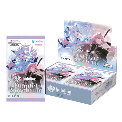 HOLOLIVE OFFICIAL CARD GAME BOOSTER DISPLAY: QUINTET SPECTRUM
