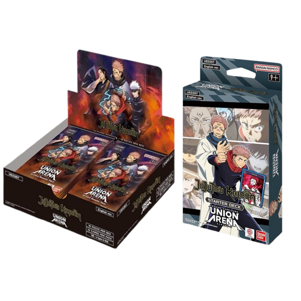 Union Arena: Jujutsu Kaisen Booster Box & Starter Deck Bundle