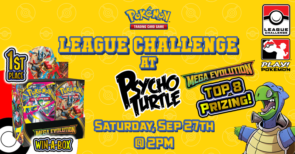 Pokemon League Challenge Win-a-box 9/27/2025