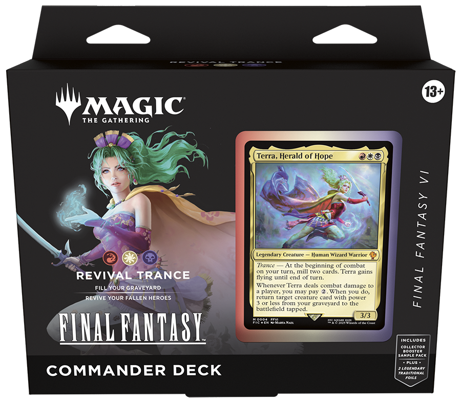 MTG: Universes Beyond- Final Fantasy Commander Deck Display