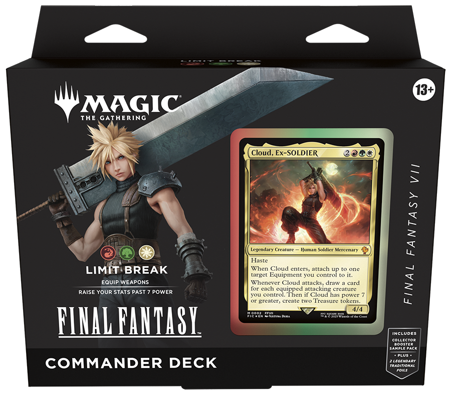 MTG: Universes Beyond- Final Fantasy Commander Deck Display