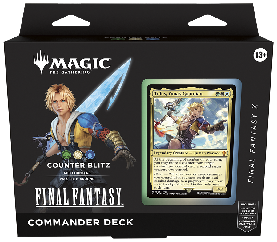 MTG: Universes Beyond- Final Fantasy Commander Deck Display