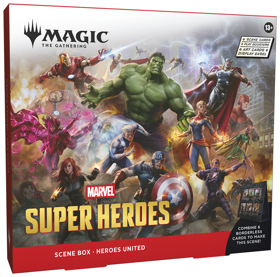 MTG: Universes Beyond- Marvel Super Heroes Scene Box – Psycho Turtle Collectibles