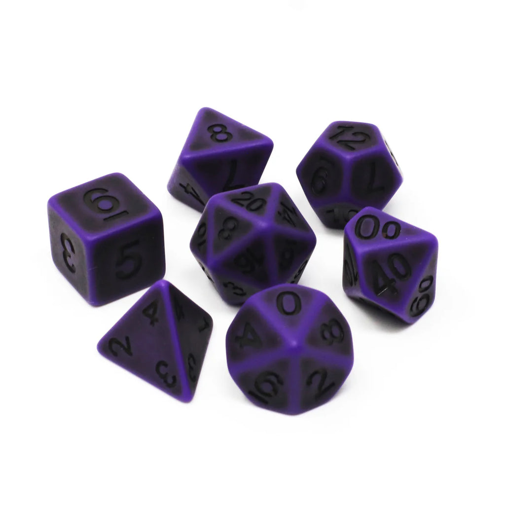 Die Hard Dice - 7pc RPG Set - Nether Ancient
