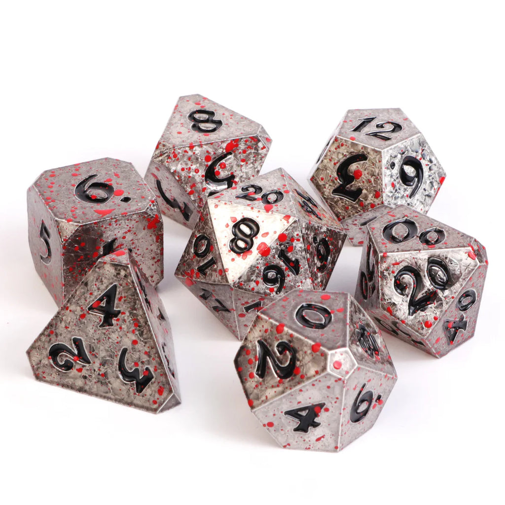 Die Hard Dice - 7pc RPG Set - Bloody Starrazor