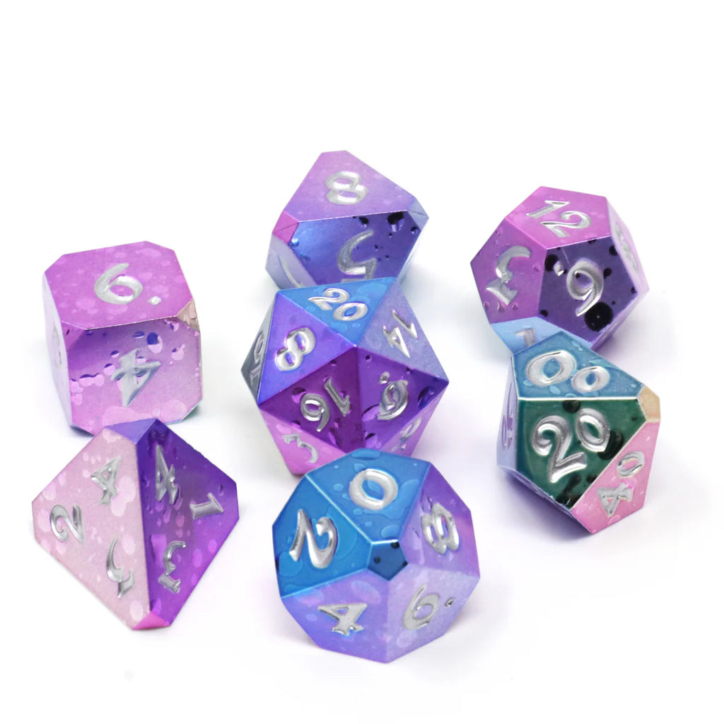 Die Hard Dice - 7pc RPG Set: Nebula Rain