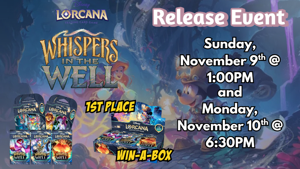 Whisper in the Well Release Event