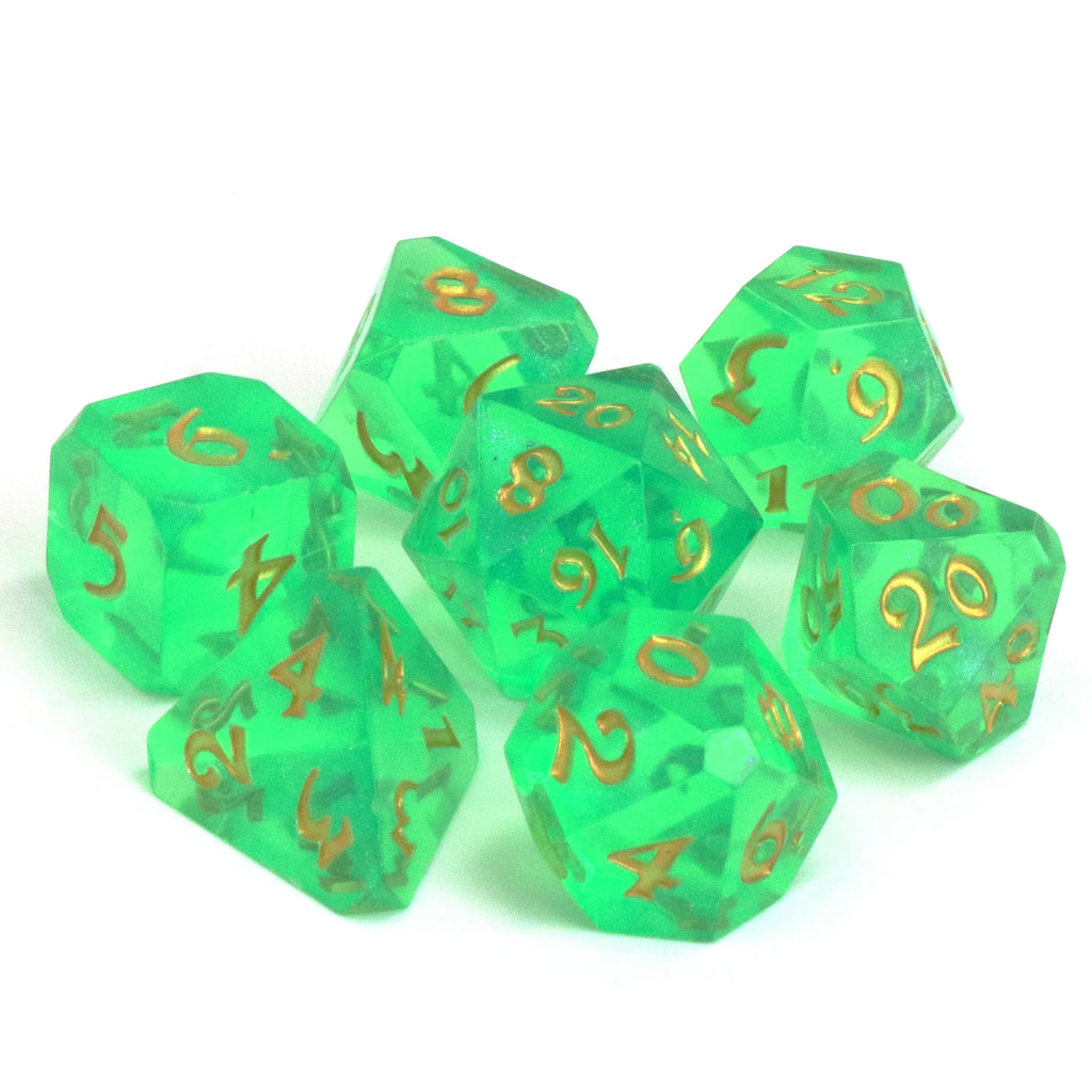 Die Hard Dice - 7pc RPG Set - Avalore Tinkling Bell for Superdillin
