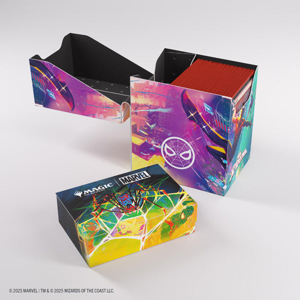 Deckbox: MTG Soft Crate 80+- Marvel's Spider-Man- Spider-Man/Spider-Gwen