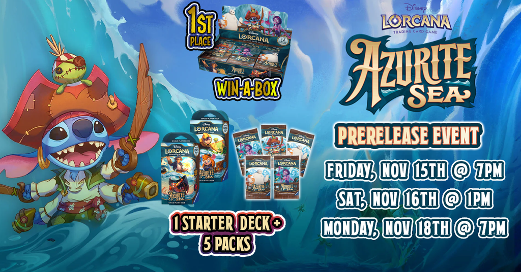 Lorcana: Azurite Seas - Pre-Release Event