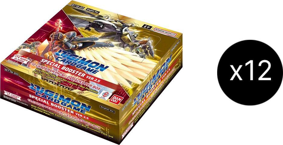 Digimon Card Game: Special Booster Version 2.5 Case (BT19-20)