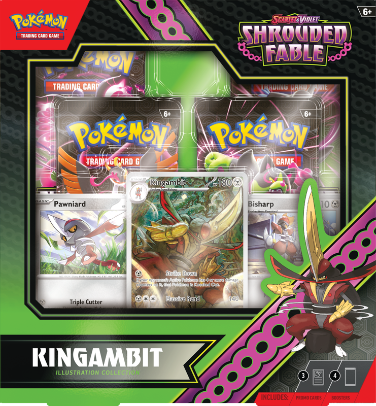 Pokemon Shrouded Fable Kingambit Illustration Collection