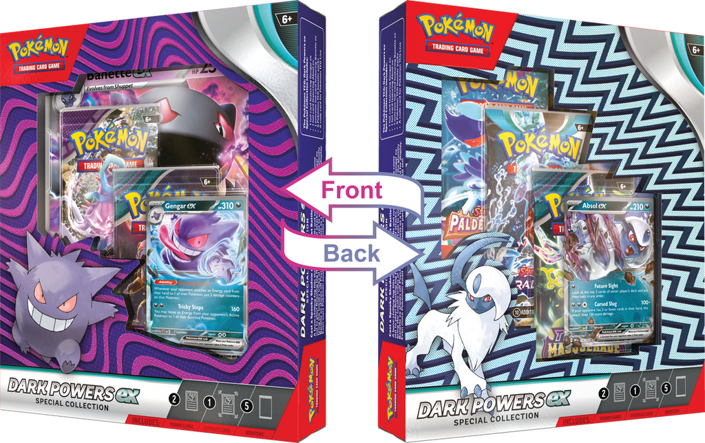 Pokémon TCG Dark Powers ex Special Collection - Double Sided EN