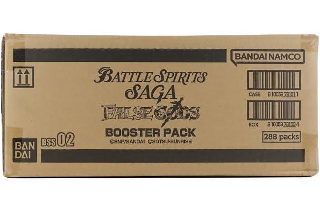 Battle Spirits Saga False Gods Booster Box Case