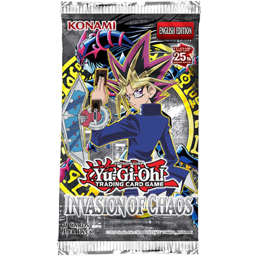 Yu-Gi-Oh! Invasion Of Chaos Booster Pack (25th Anniversary Edition)