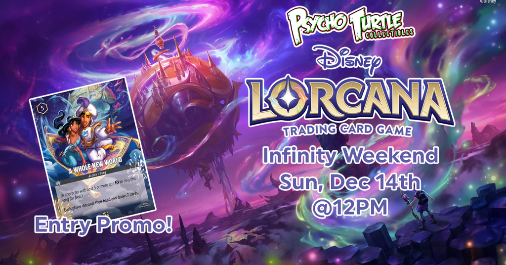 Lorcana Infinity Weekend Constructed Event @ 12PM