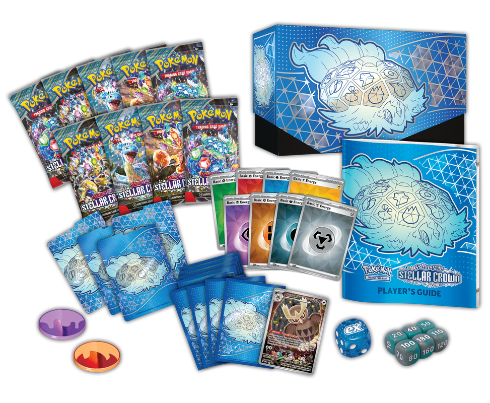 Pokemon TCG: Stellar Crown - Elite Trainer Box