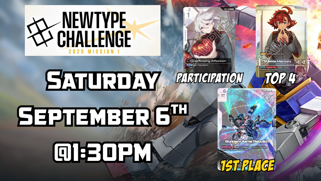 Gundam TCG: New Type Rising Challenge