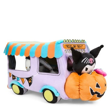 HELLO KITTY AND FRIENDS PLUSH HALLOWEEN FOOD TRUCK SET