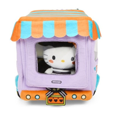 HELLO KITTY AND FRIENDS PLUSH HALLOWEEN FOOD TRUCK SET