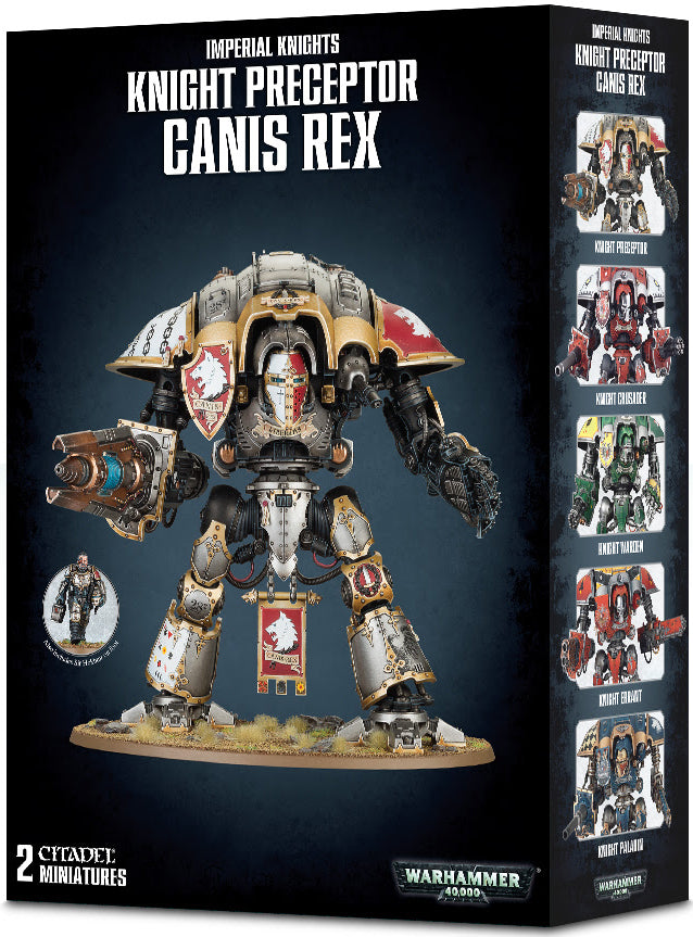 Warhammer 40k Imperial Knights Knight Preceptor Canis Rex